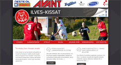 Desktop Screenshot of ilves-kissat.fi