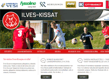 Tablet Screenshot of ilves-kissat.fi